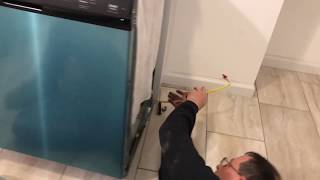 How to install a new Frigidaire dishwasher [upl. by Urial]