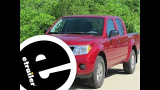 etrailer  DIY Install DrawTite MaxFrame Trailer Hitch Receiver on your 2012 Nissan Frontier [upl. by Alig]