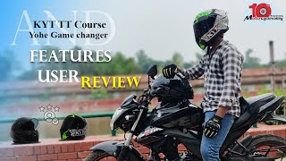 KYT TT Course and Yohe Game Changer User Review  Motorcyclevalley [upl. by Lahey]