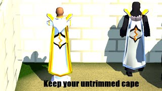 Keep your untrimmed skill cape [upl. by Nibbor283]