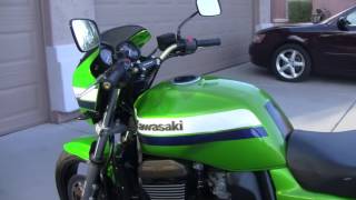 2005 Kawasaki ZRX1200R  Green [upl. by Yesnel]