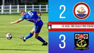 Match Highlights  Comeback 💯Fareham Town vs Lymington Town  Fa Vase 2nd round [upl. by Ahsimek898]