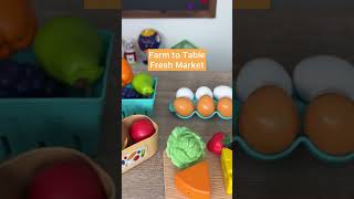 Food Sorting Activity Trendy Play Food Set for Kids’ Kitchen  Learning Resources [upl. by Milo913]