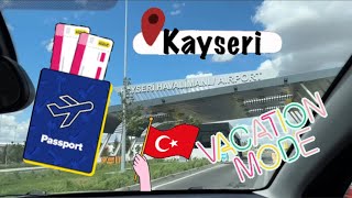 Vlog12 Bandara kayseri  Kayseri havalimani [upl. by Yrome564]