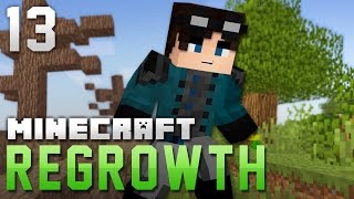 Minecraft Regrowth  HOW TO GET CHICKENS  Ep 13 Modded Minecraft [upl. by Persse]