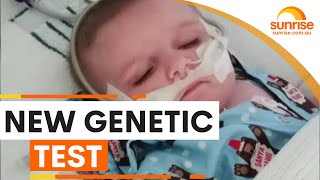 Groundbreaking newborn test exposes genetic conditions  Sunrise [upl. by Grinnell545]