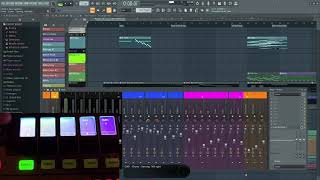 Presonus Faderport 8 with FL Studio  Extender [upl. by Kory]