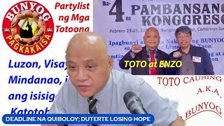 DEADLINE NA QUIBOLOY DUTERTE LOSING HOPE [upl. by Ayle]