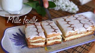 How to make mille feuille  Recipe video [upl. by Ryon]