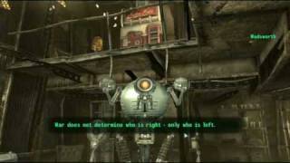 Fallout 3  Wadsworth the Comedian [upl. by Erek]