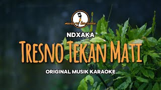 Tresno Tekane Mati  NDX AKA  KARAOKE ORIGINAL [upl. by Harrell461]