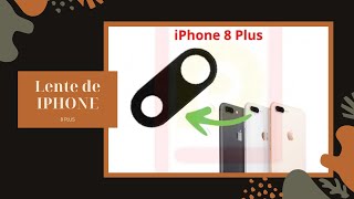 Lente da camera de iPhone 8 Plus [upl. by Adnamma]