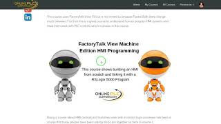 FactoryTalk View Studio Machine Edition Training For 2019 [upl. by Ettereve949]