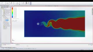 Transient flow analysis in SolidWorks Flow Simulation [upl. by Anidem608]