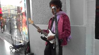 Jimi Hendrix Performs at Hollywood Boulevard [upl. by Shelley]