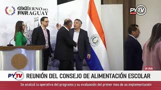 EN VIVO  El CONAE se reunió con el presidente Santiago Peña [upl. by Godfree]