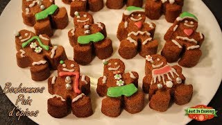 ❅ Recette des Bonhommes en Pain dépices de Noël ❅ [upl. by Anwad]