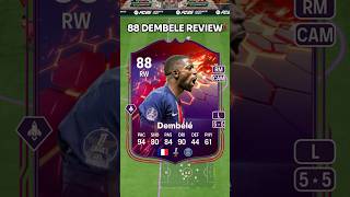 88 Dembelé Review in EAFC25 shorts dembele edit gaming fifa fc25 ultimateteam playerreview [upl. by Rhyne]