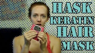 Hask Keratin Protien Smoothing Deep Conditioner [upl. by Llerad]