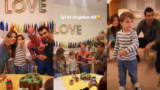 ibrahim celikkol celebrated his son ali celikkol 4th birthday [upl. by Armillia]