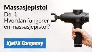 Massasjepistol –del 1 –Hvordan fungerer en massasjepistol —KjellTV [upl. by Ahsinek]