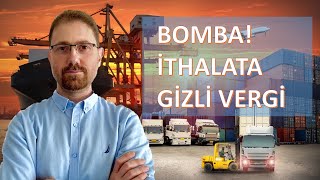 İthalata Gizli Vergi KDV İndirimi Oyunu [upl. by Yer]