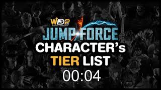 JUMP FORCE  Tier List 2021 by WDPTamKasuto amp BosSuBoy [upl. by Marek107]