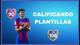 CALIFICANDO PLANTILLAS Y RECOMENDANDO JUGADORES✅️ FC MOBILE [upl. by Noami]