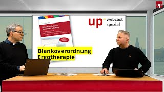 upwebcast  Blankoverordnung in der Ergotherapie [upl. by Chessy]