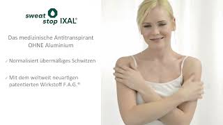 SweatStop® IXAL zur Behandlung axillärer Hyperhidrose [upl. by Lauder]