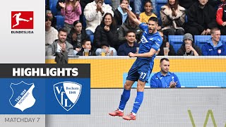 Drama In The Final Minutes  TSG Hoffenheim  VfL Bochum 1848 31  Highlights  MD 7 – Bundesliga [upl. by Noyk214]