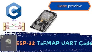 ESP32 ToFMAP UART Implementation Brief CC Code preview [upl. by Imehon388]