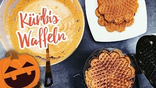 LowCarb Kürbis Waffeln Halloween Rezept  Essen ohne Kohlenhydrate [upl. by Haase]