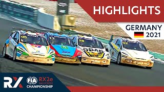 World RX2e Highlights Day 1  World RX of Germany  Electric Rallycross Highlights from Nürburgring [upl. by Appleby]