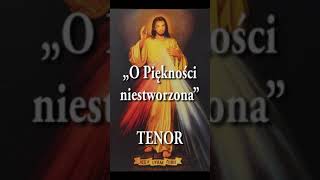 quotO Piękności niestworzonaquot TENOR Parafia świętej Barbary w Pionkach 2024 [upl. by Charissa]