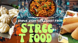 Gandhidham street food  adipur street food cart  nj suraj vlog  Gandhidham night life [upl. by Airoled527]