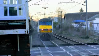 Valentines Day Trainspotting at Stowmarket GEML  140219 [upl. by Callista]