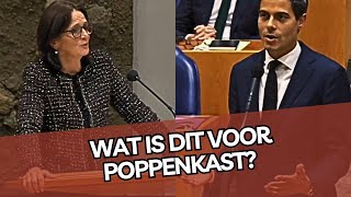 Partij Omtzigt pakt Jetten amp Dassen aan Wat is dit voor POPPENKAST [upl. by Rugg]