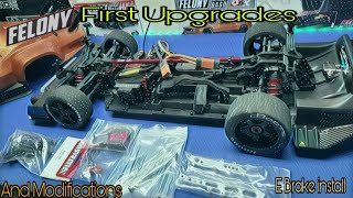 Arrma Felony 6S First Modifications and Upgrades [upl. by Loralyn]