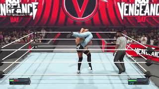 Eric Bischoff vs Mark Coffey  WWE 2K24 NXT Vengeance Day [upl. by Darill540]