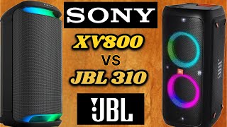 Ultimate Sound Test  JBL Party Box 310 Vs Sony SRSXV800 jblbox sonyspeakers jbl sony [upl. by Waters]