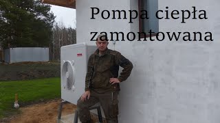 Pompa ciepła zamontowana 7 KW Ariston [upl. by Leonor]