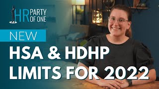 HSA and HDHP Limits for 2022 [upl. by Debby356]