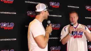 Chase Rice Interview powered by Fisher House [upl. by Grove]