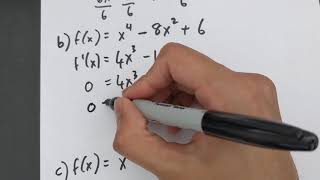 Finding values of x where tangent line is horizontal [upl. by Rodman512]