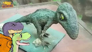 Arex e Vastatore visitano il Parco dei Dinosauri di Castellana Grotte 🦖📹🦕 [upl. by Gaven]