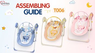 Tinnies Baby Swing  Automatic Swing  T006  Assembling Guide [upl. by Avruch]