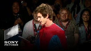 Andrew Garfield Has Superhero Moment [upl. by Tiphani342]