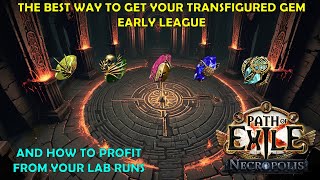 Best way to get transfigured gems PoE 324 [upl. by Mamoun974]