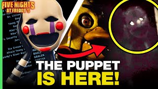 The Puppet in Five Nights at Freddys Movie  END CREDIT SCENE amp MAJOR CAMEO EXPLAINED [upl. by Erhard]